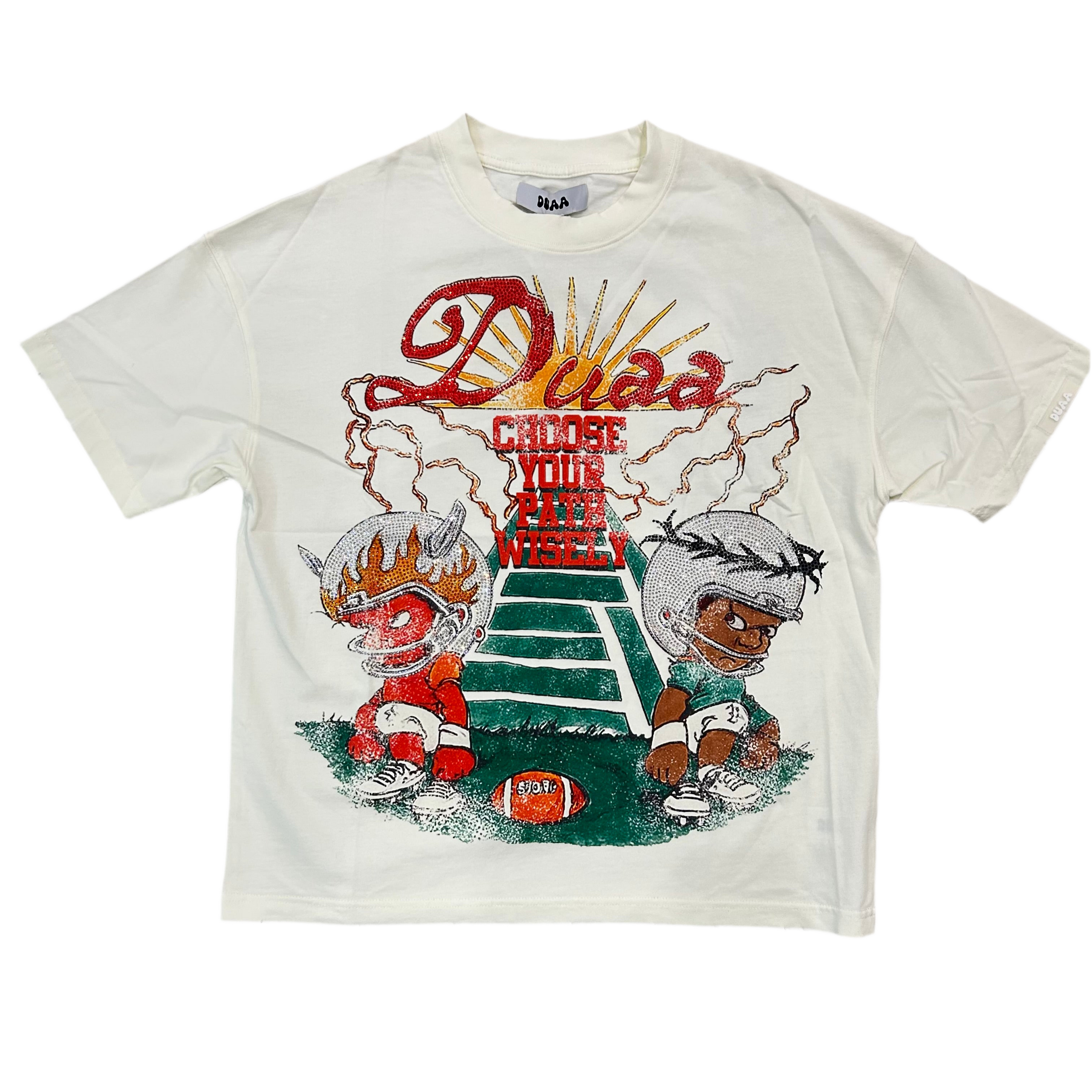 DUAA | JOURNEY WHT TEE SHIRT