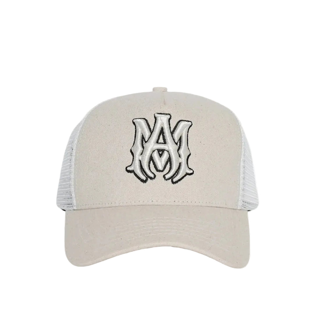 AMIRI MA Trucker Hat Natural