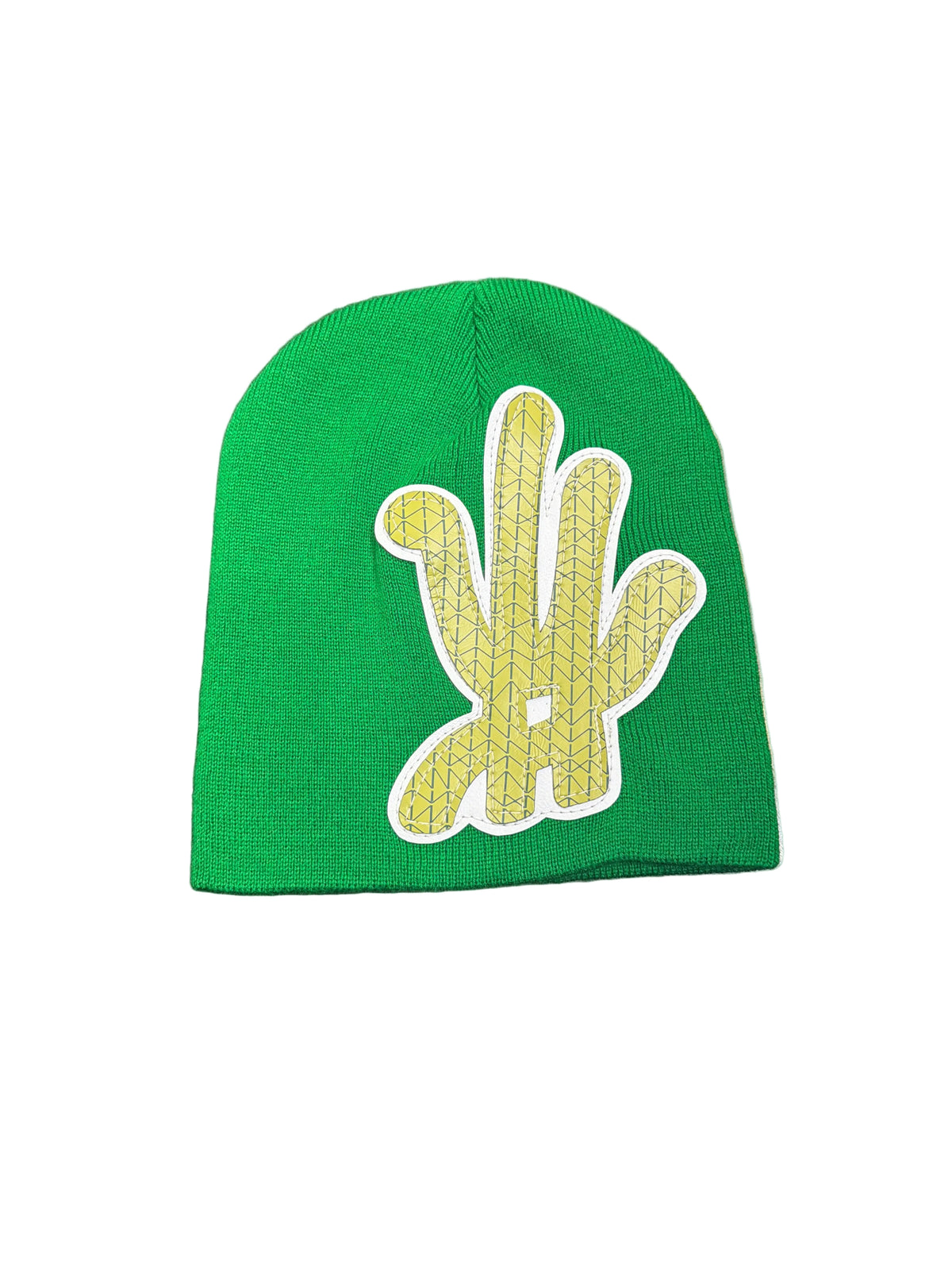 YKWYK GREEN Monogram BEANIE