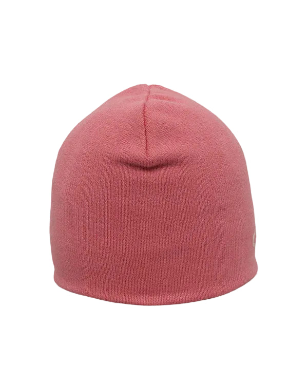LOITER Hybrid Skull Knit Beanie Pink