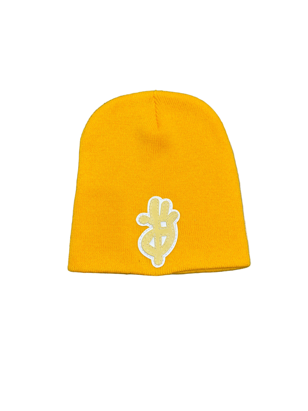 YKWYK Yellow Small Patch BEANIE