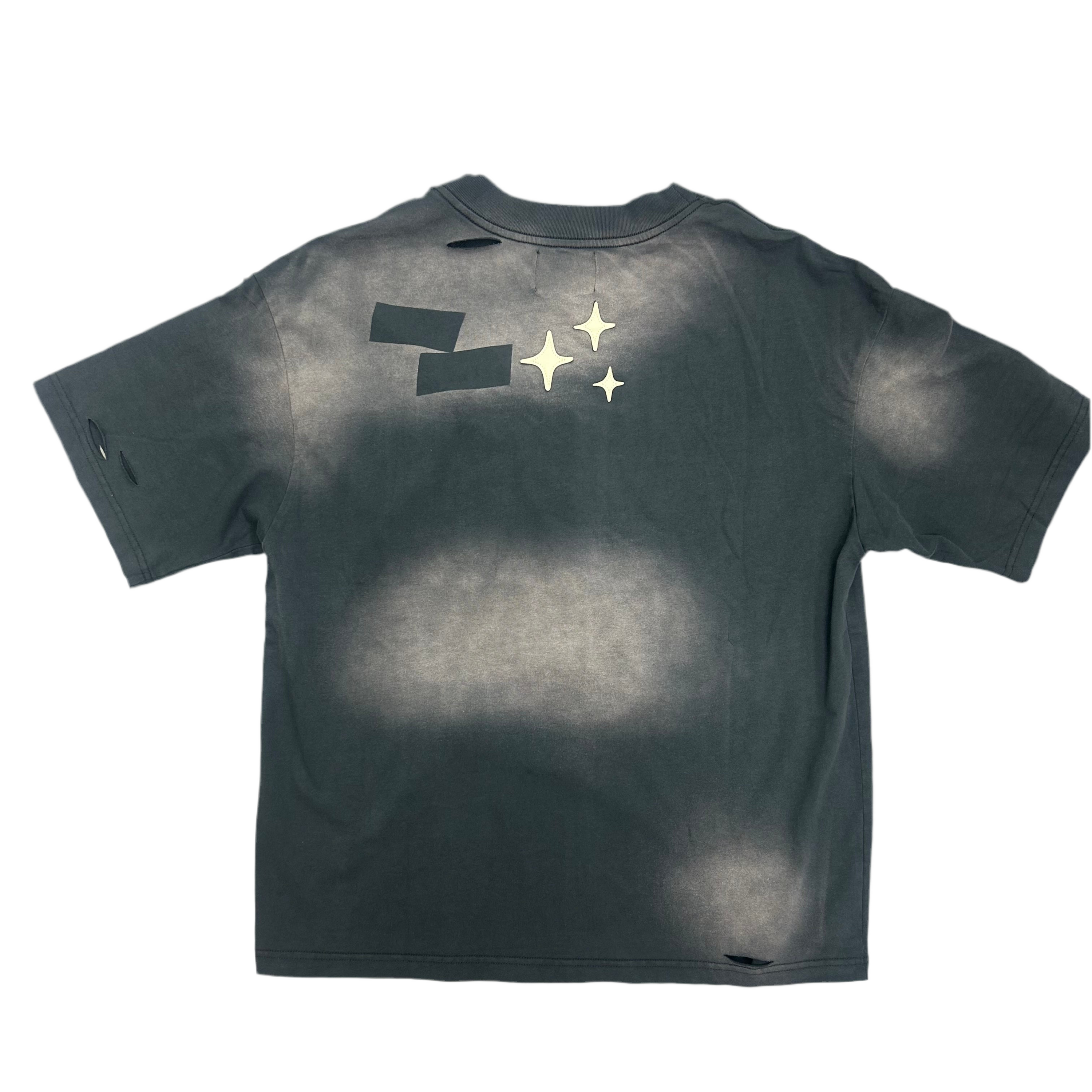 HYDE PARK WASHED EMBRIODERED TEE