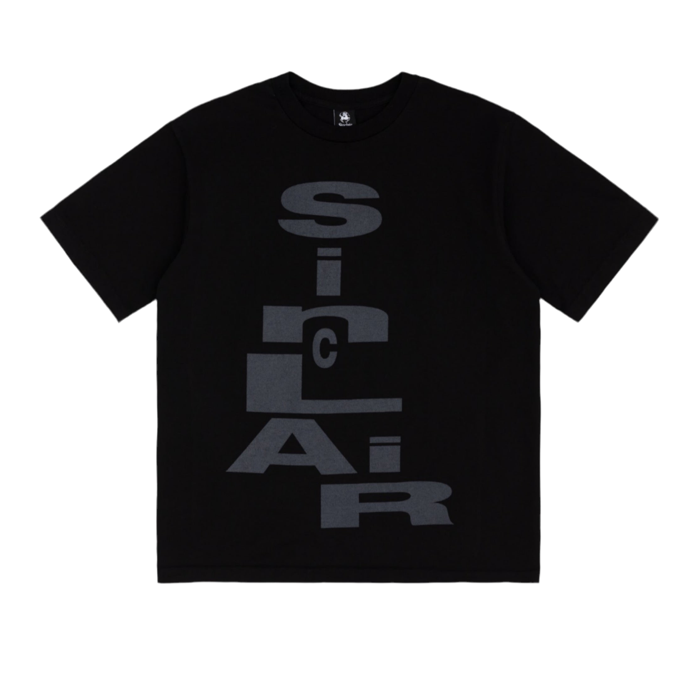SINCLAIR Stacked Tee Black