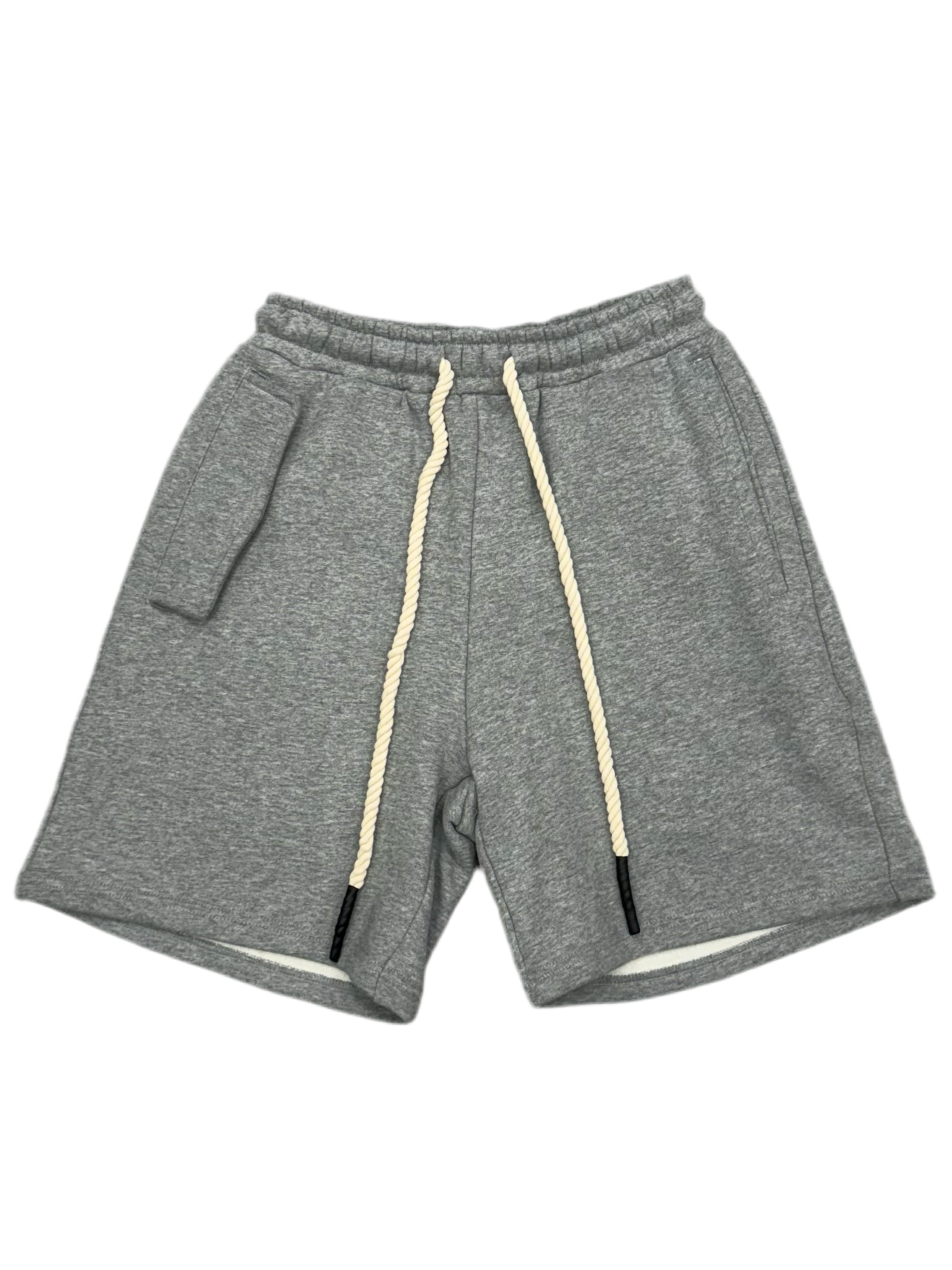 HB Logo Cotton Shorts (Grey)