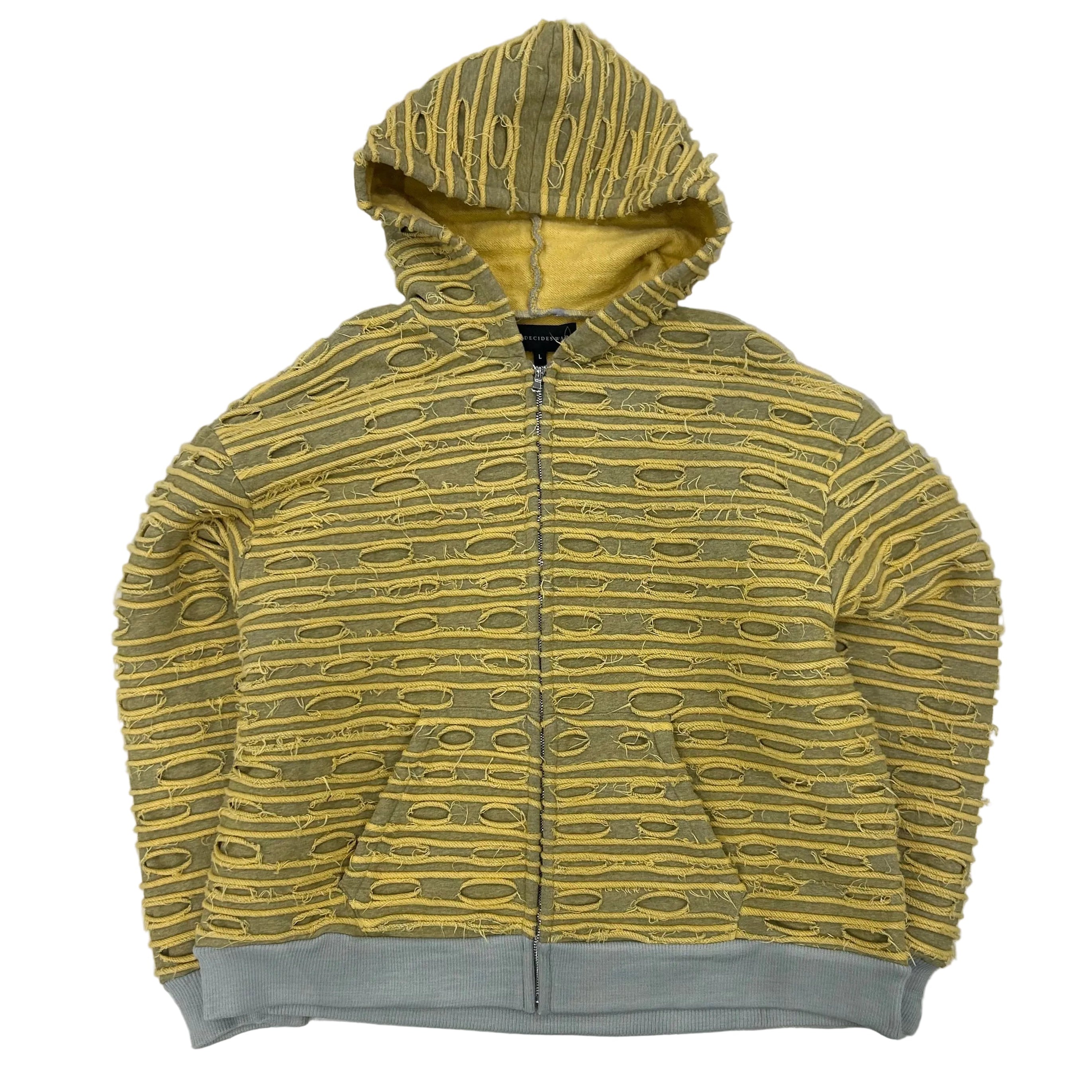 WHO DECIDES WAR UNEARTHED ZIP UP IN TAN