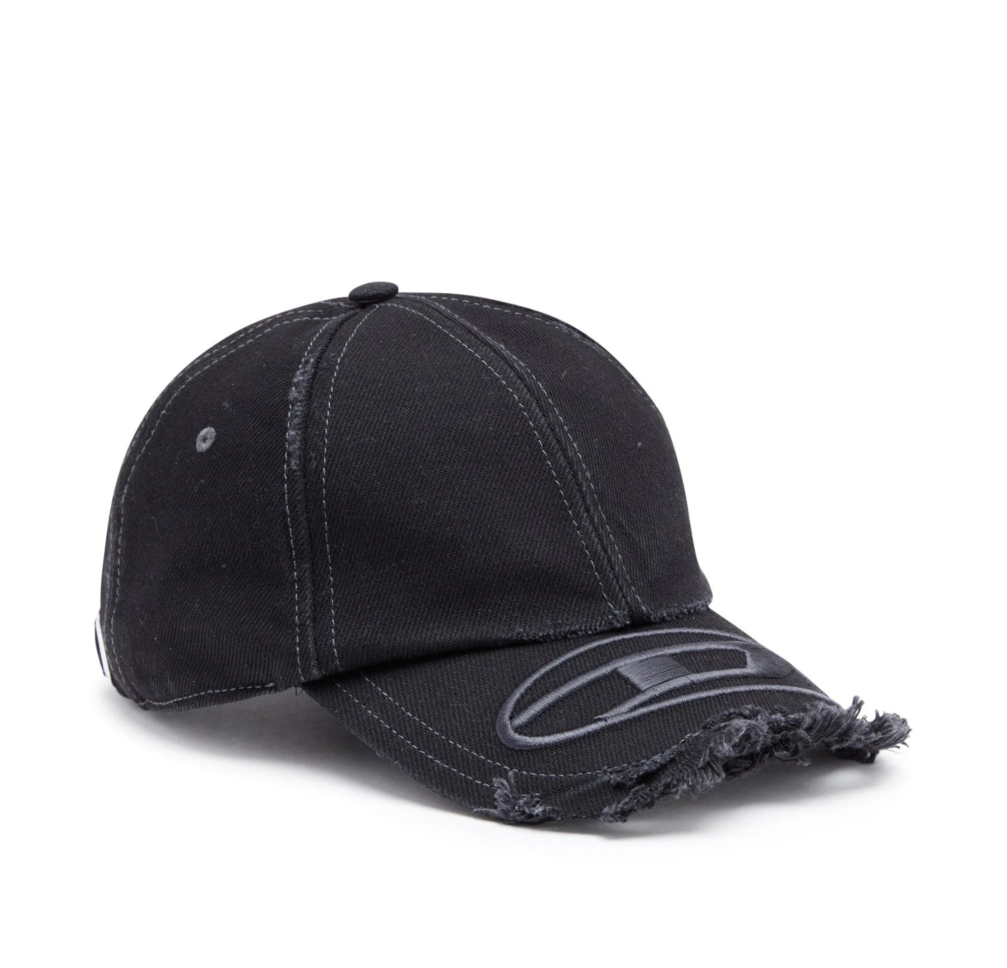 Diesel C-Jarl Embroidered Baseball Cap Black