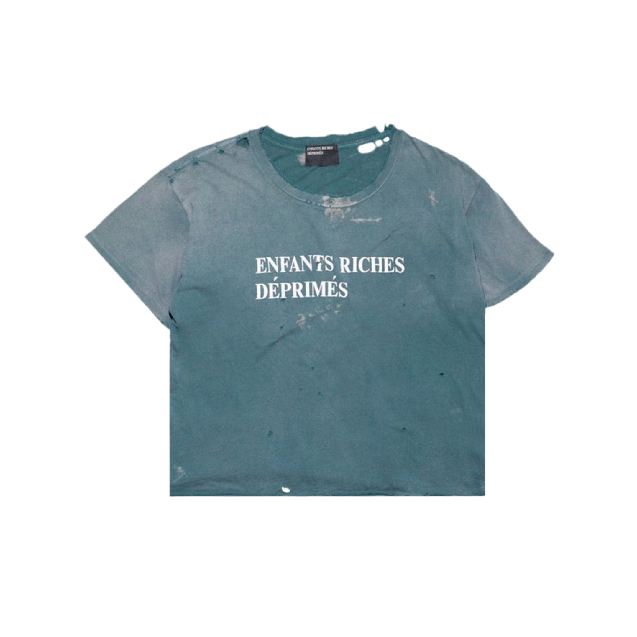 Enfants Riches Déprimés  Classic Logo Tee Posy Green