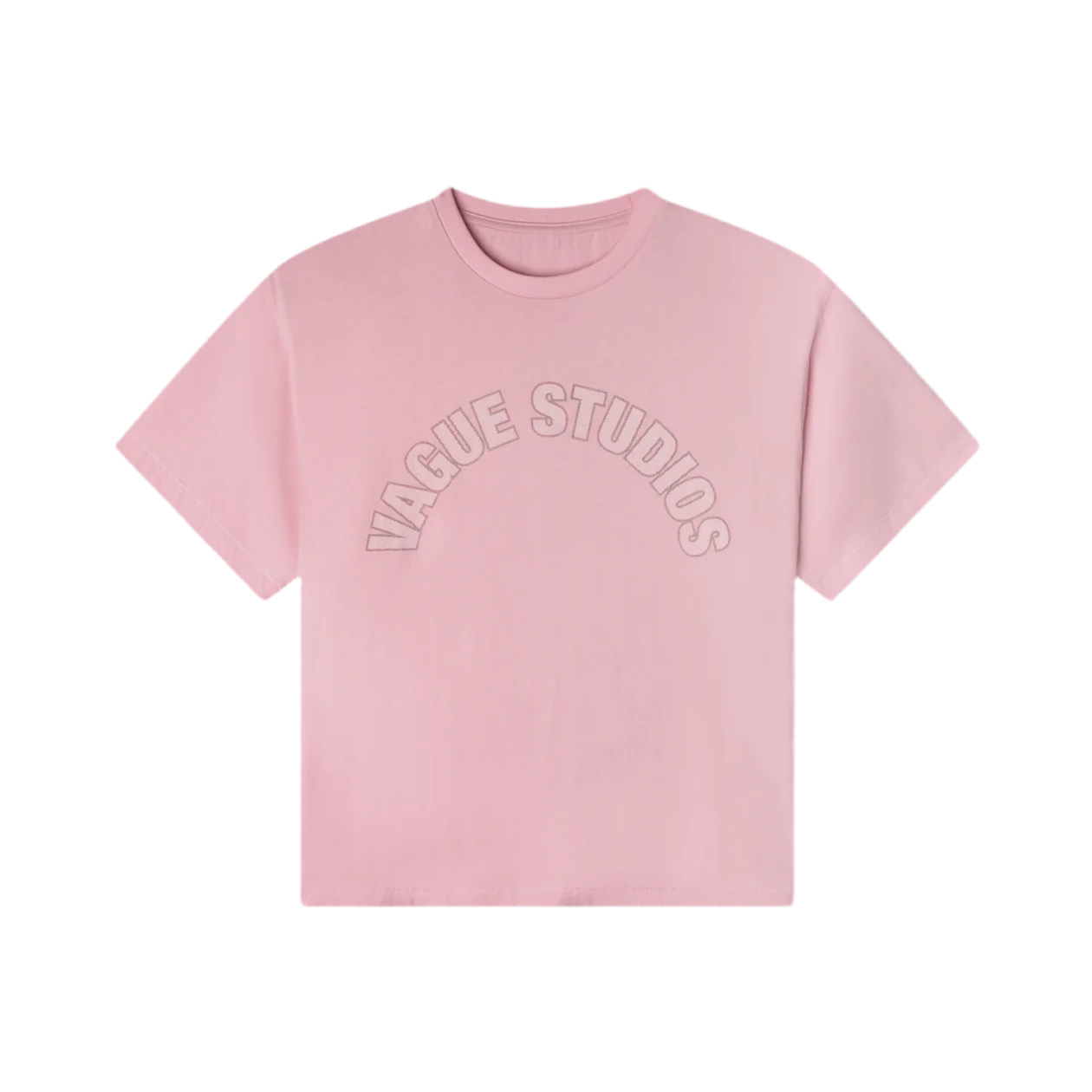 VAGUE STUDIOS COLLEGIATE TEE PINK