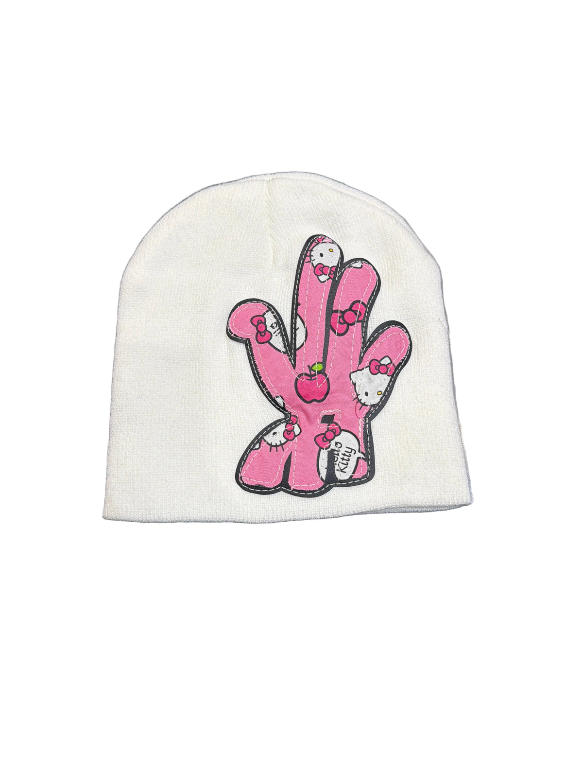 YKWYK White Hello Kitty BEANIE