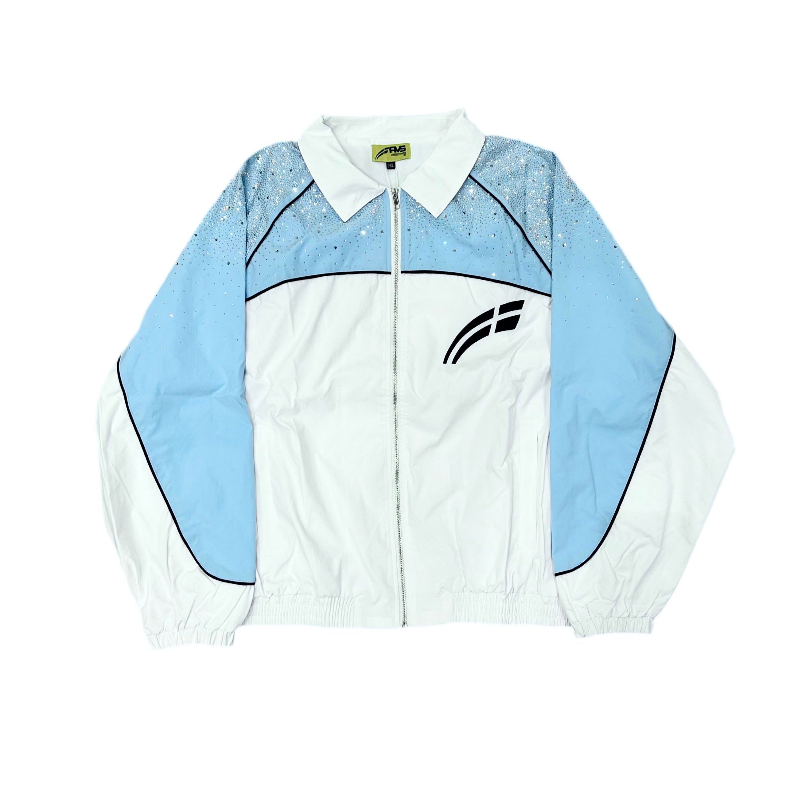 RVS LABS| WHITE SKY BLUE ASTRAL WINDBREAKER SET