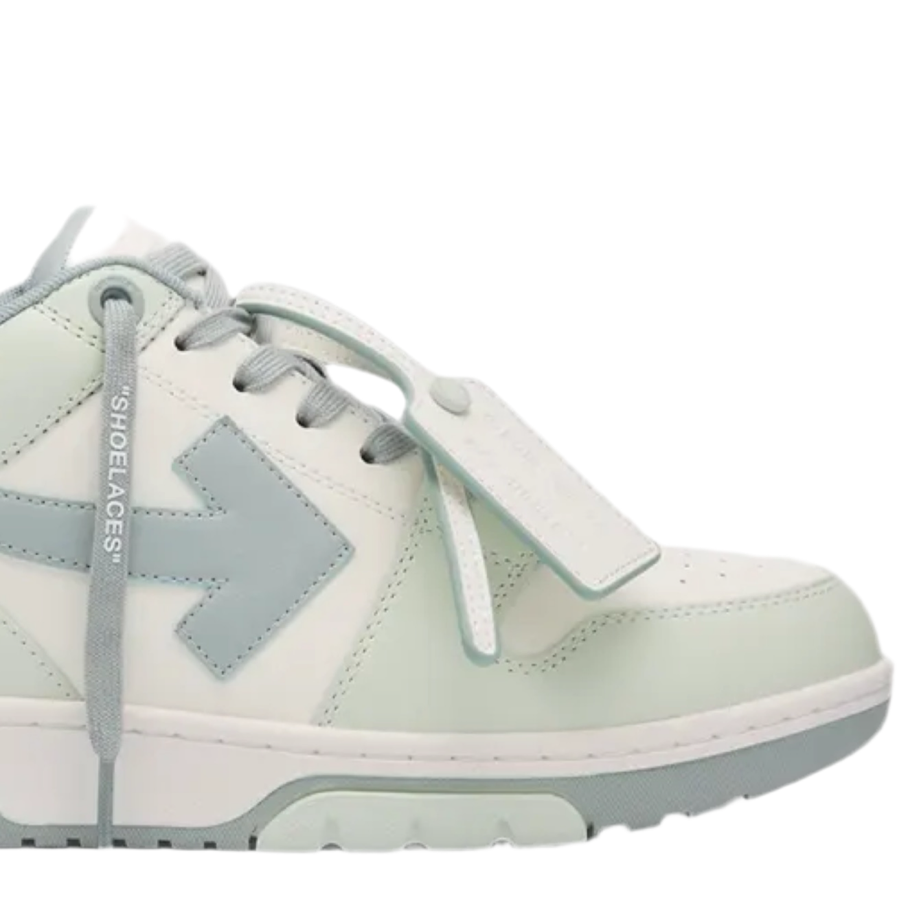 Off White Out Of Office Mint Greyish Green Sneakers