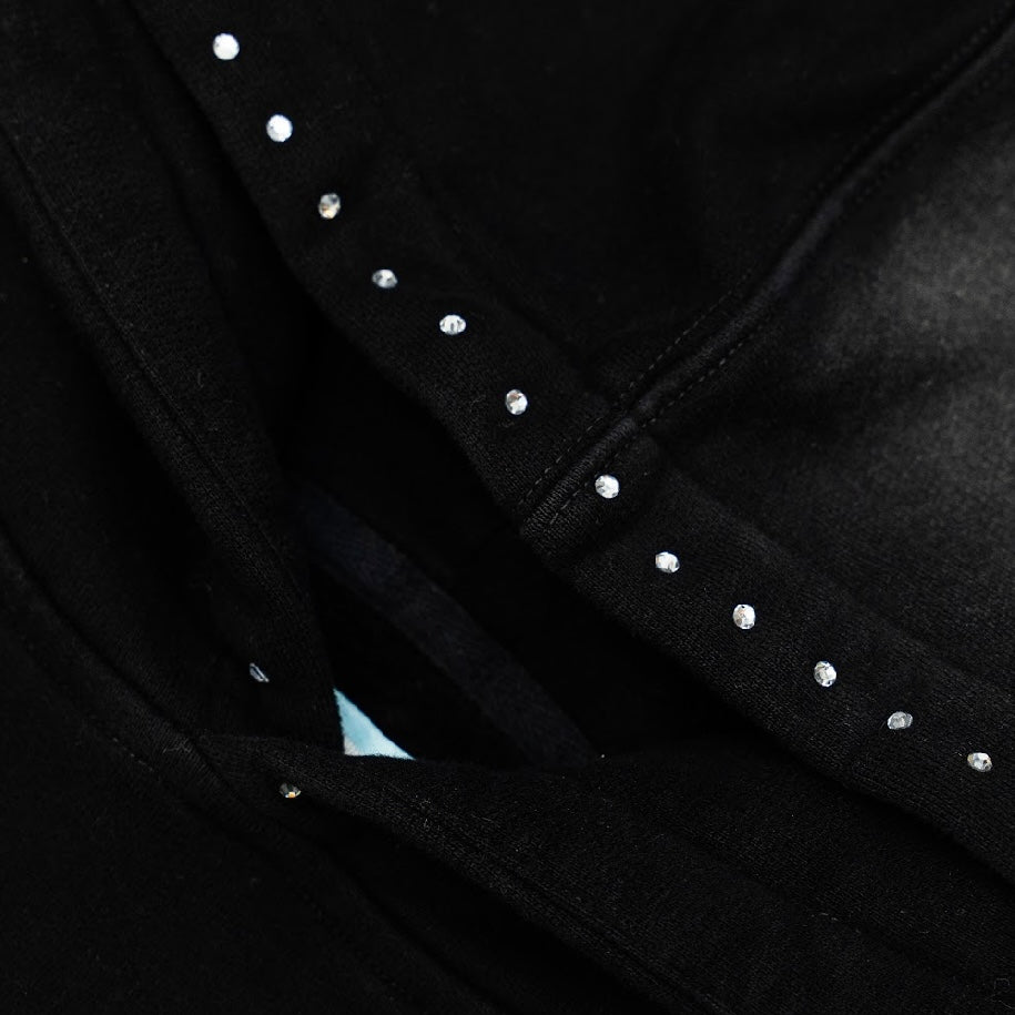 BY APPT ONLY OBSIDIAN VINTAGE WASH HOODIE