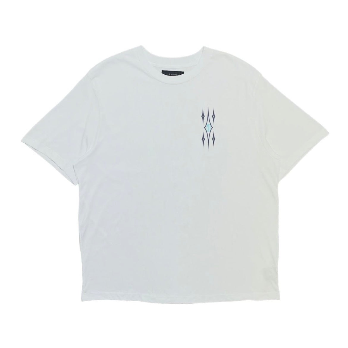 Amiri Amiri Argyle Printed Crewneck T-Shirt