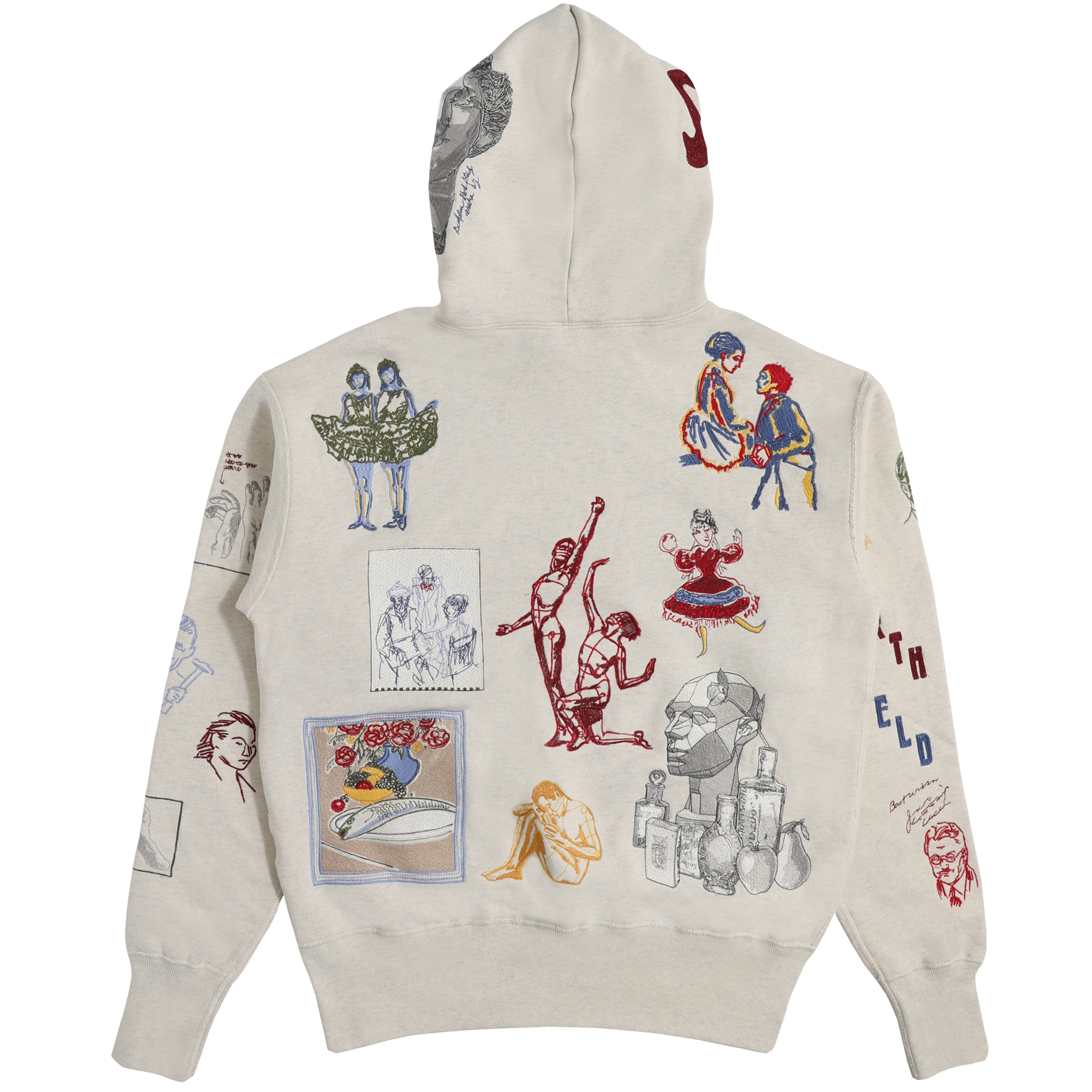 Samuel Zelig Northfield Hoodie Oatmeal Grey – HYPEBOYS