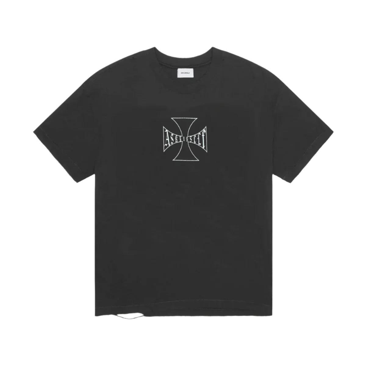 ASKYURSELF 90s CROSS VINTAGE T (BLACK)