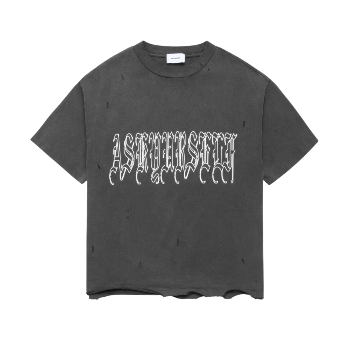 ASKYURSELF GOTH LOGO T (BLACK)