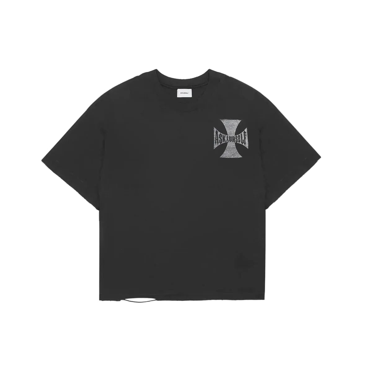 ASKYURSELF RIDER CROSS SUMMER T BLACK