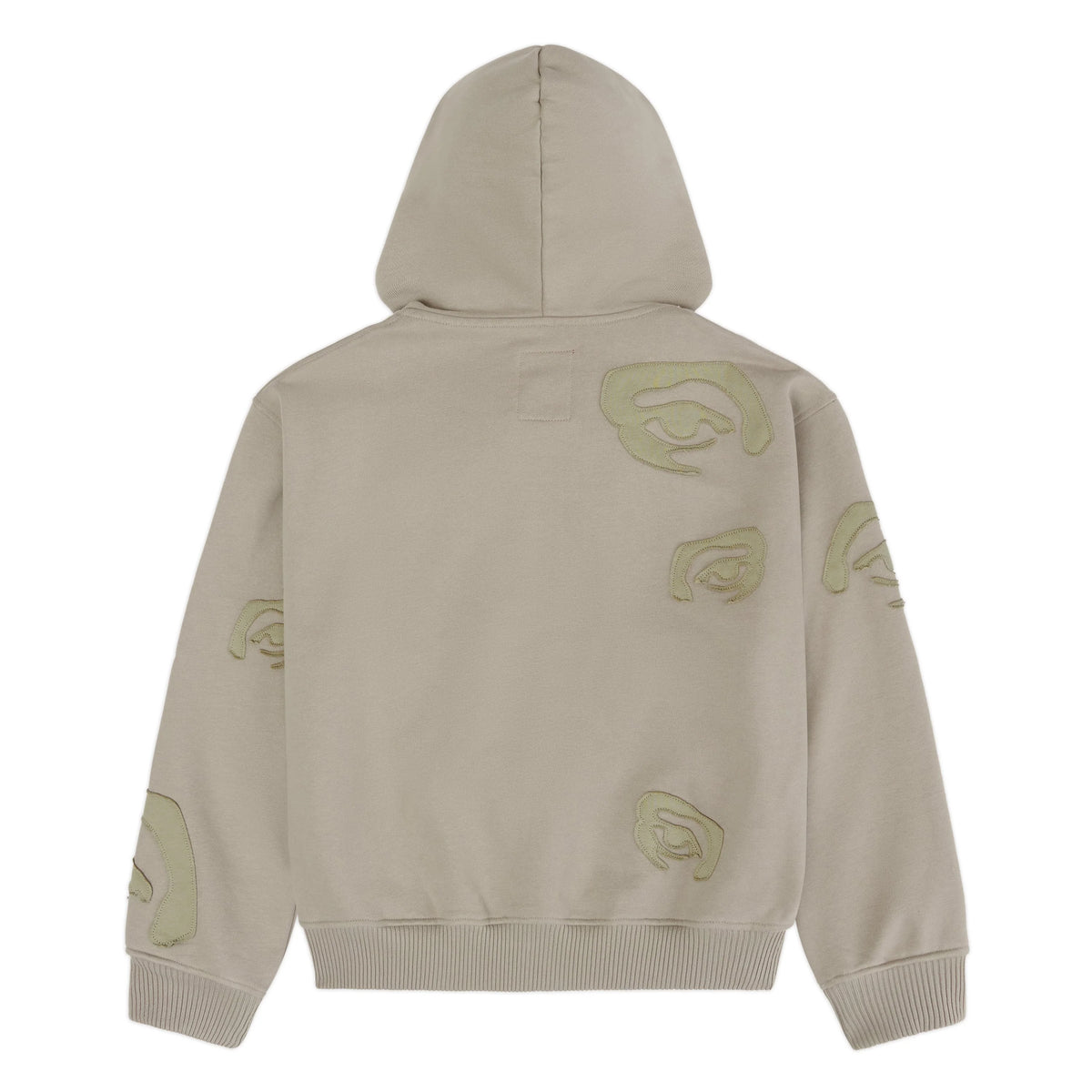 KID SUPER Allover Eye Hoodie-SAND