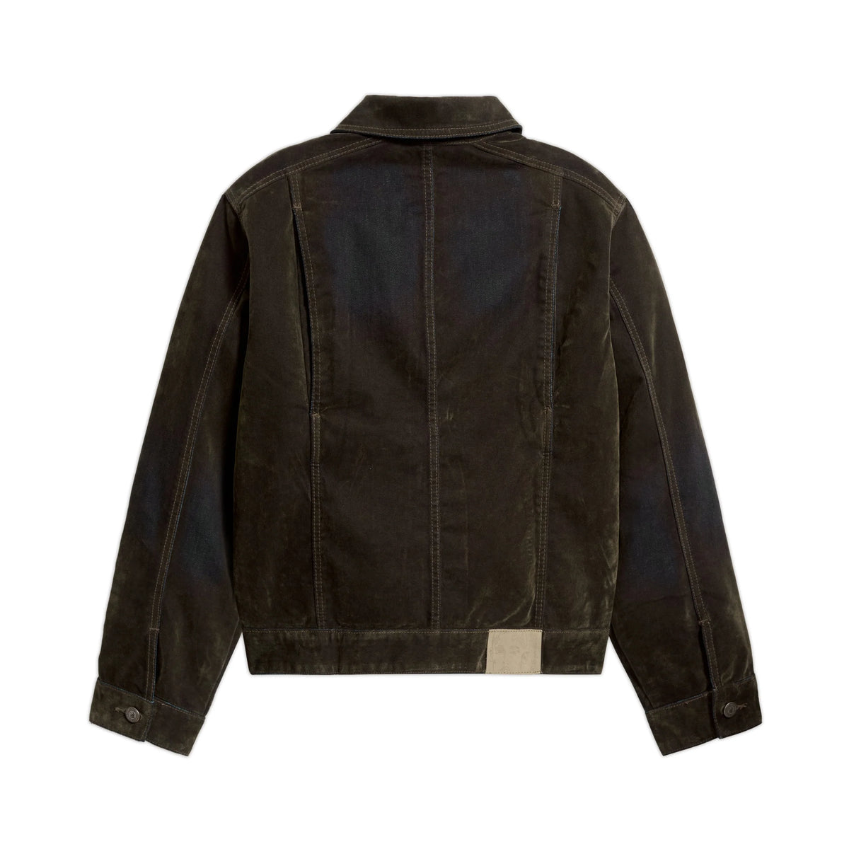 KID SUPER Flocked Work Jacket-Brown