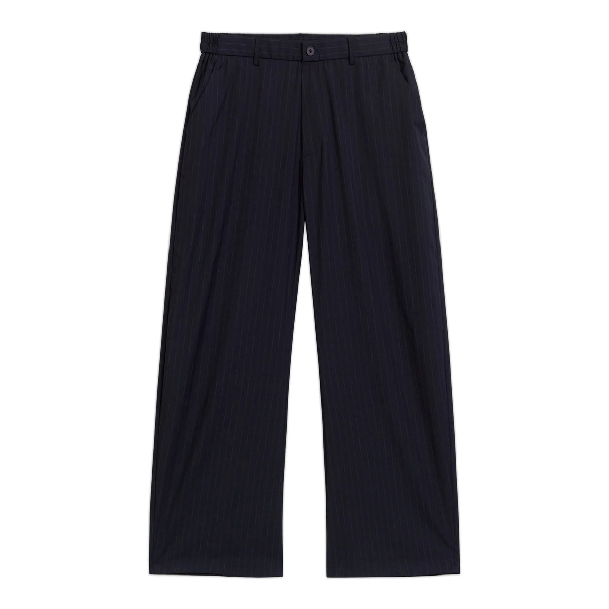 KID SUPER Pinstripe Tracksuit Pants- Navy