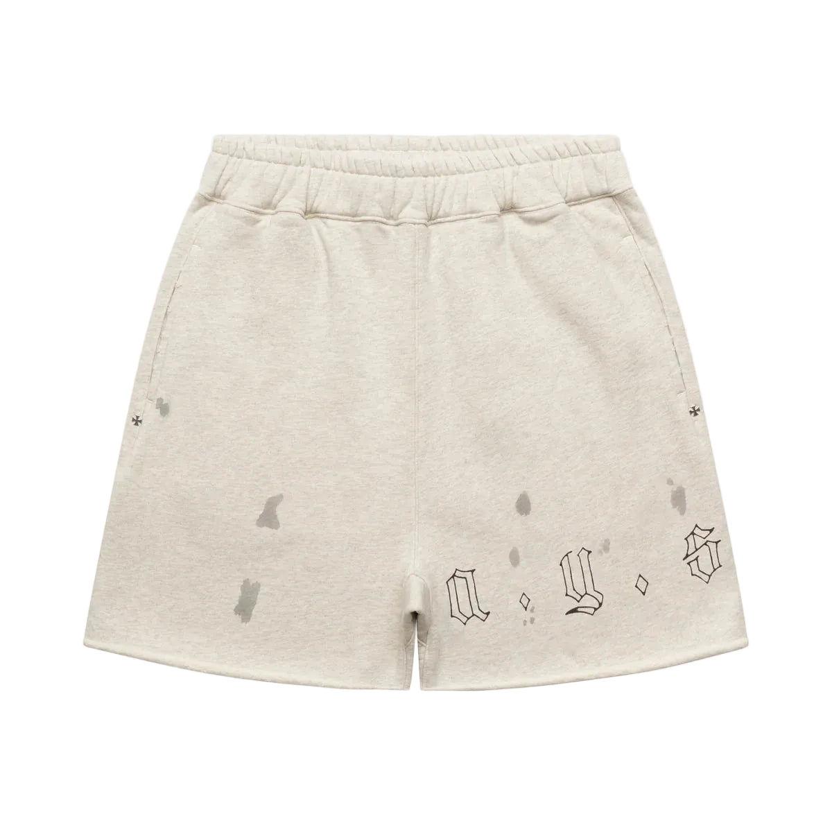 ASKYURSELF AYS VINTAGE FLEECE SHORTS GREY