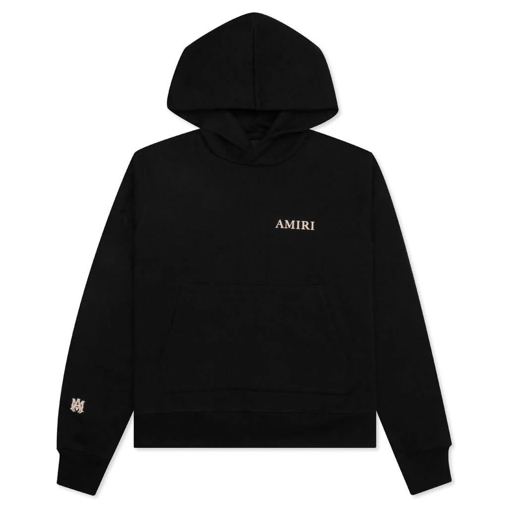 AMIRI "Puff Logo Hoodie Black