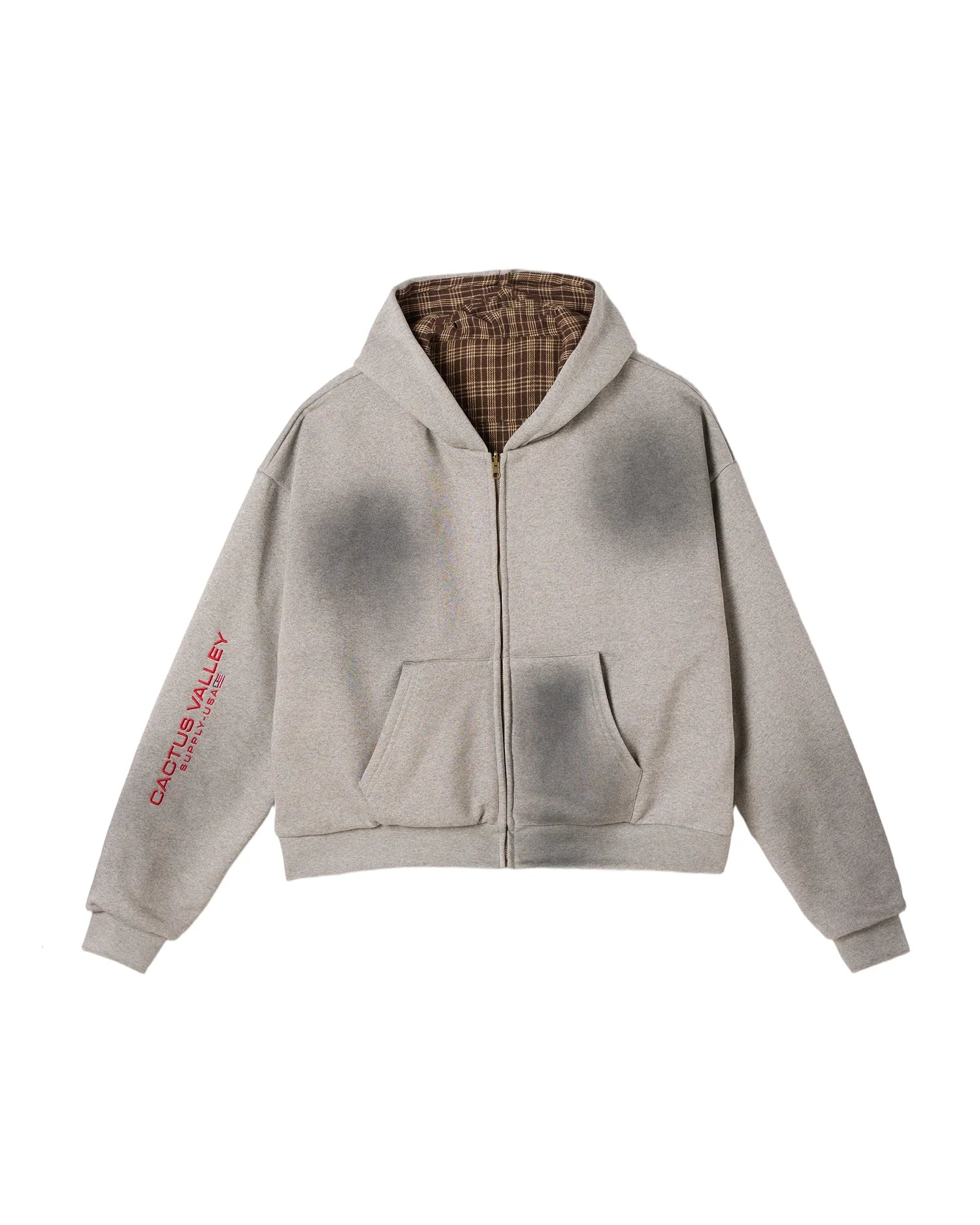 AZVA SPLIT TONE HOODIE