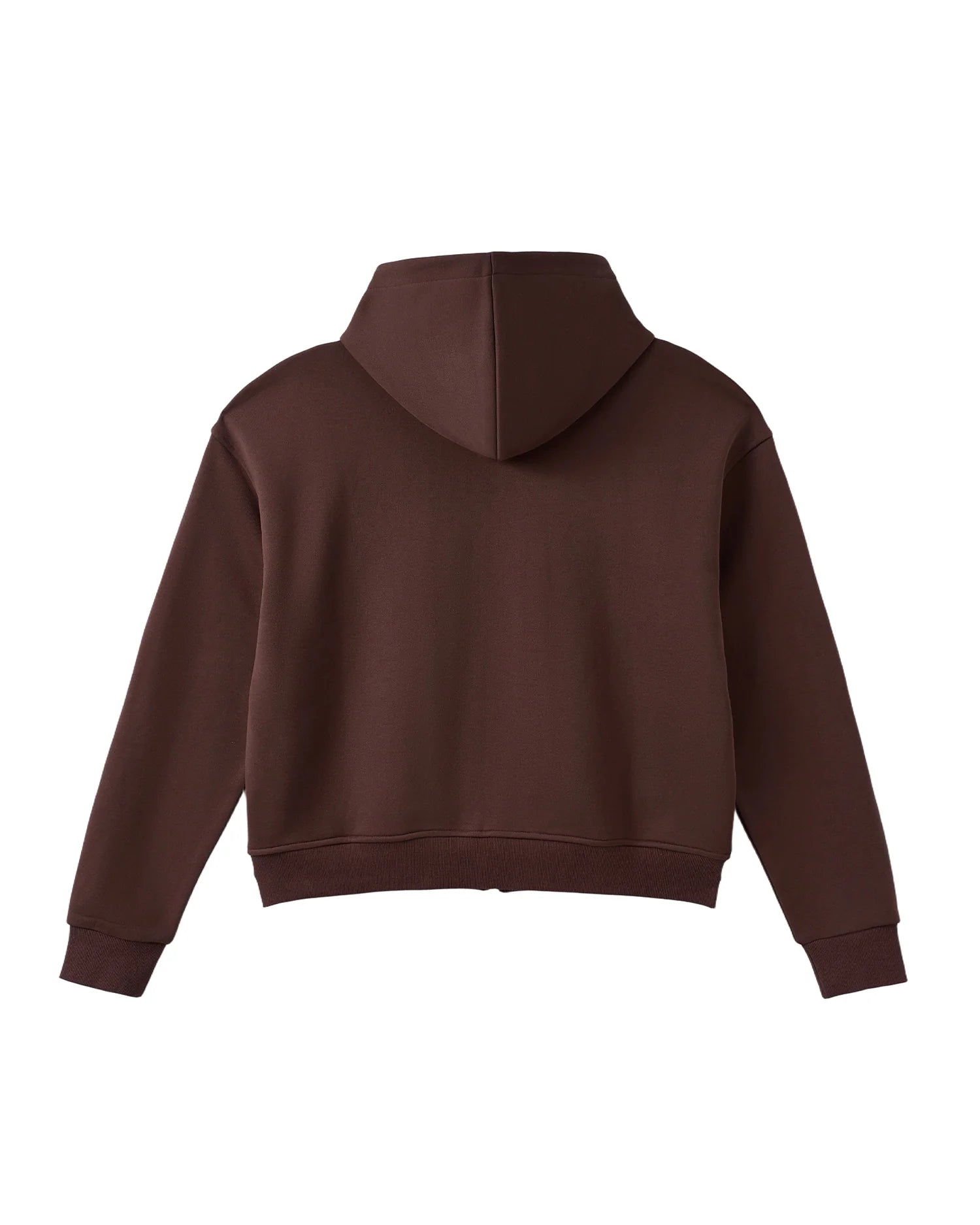 AZVA CRYSTAL CACTUS ZIP HOODIE BROWN