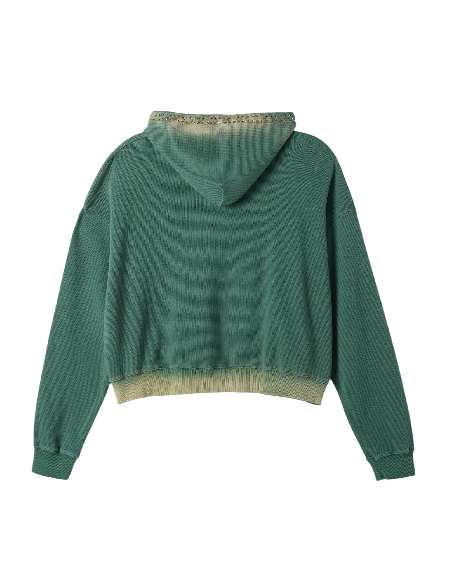 AZVA STUDDED BOLT HOODIE