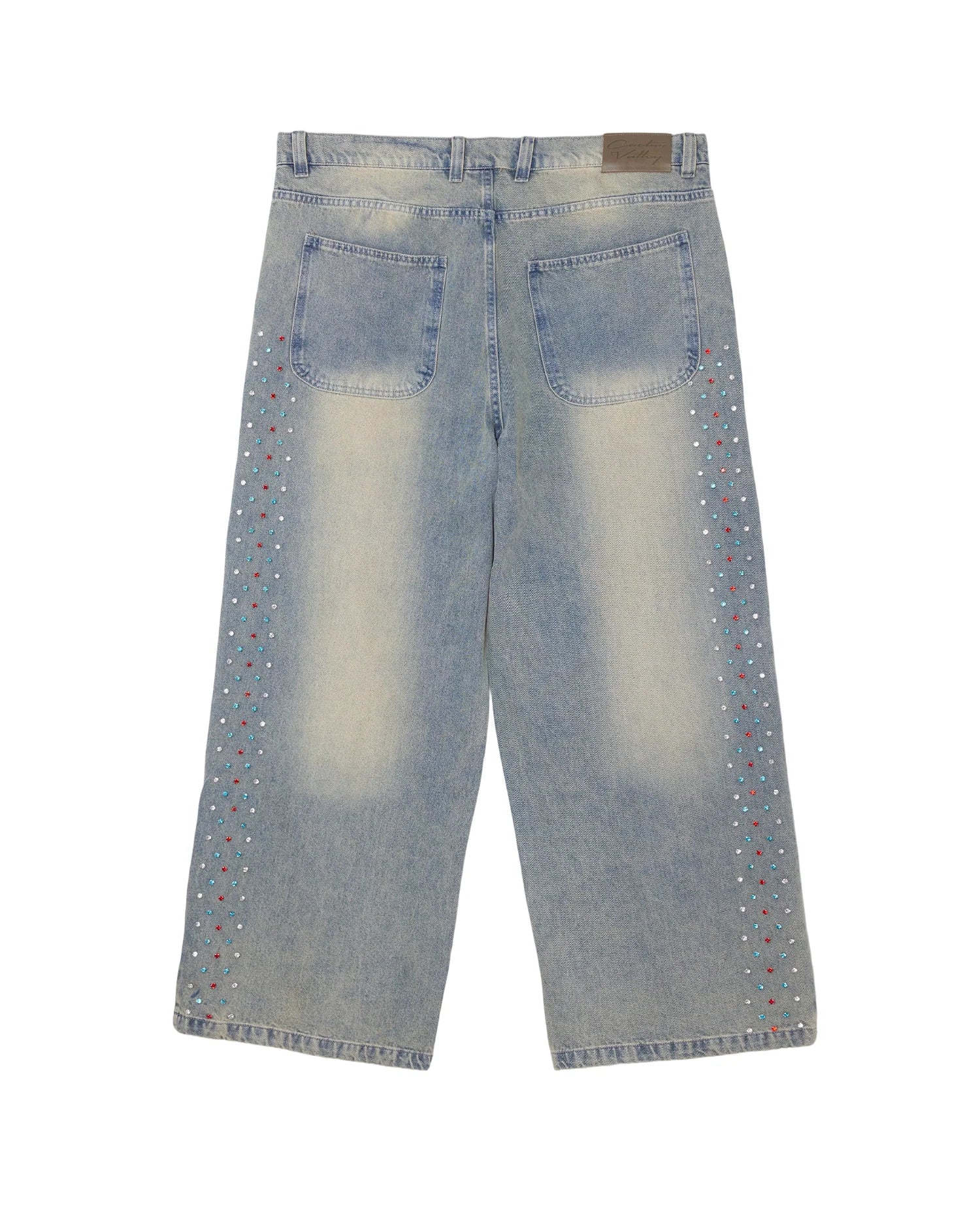 AZVA Crystal Cactus Denim