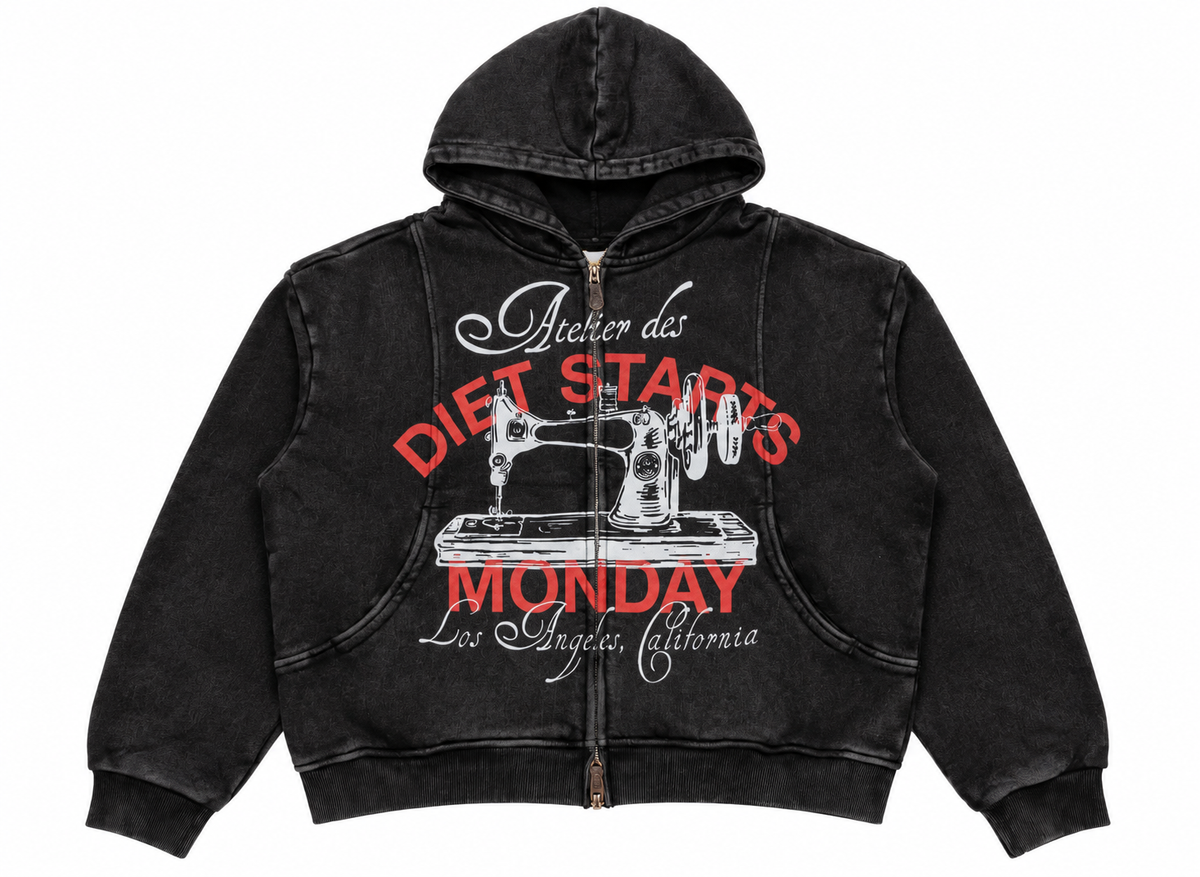 Diet Starts Monday Atelier Jacket Vintage Black
