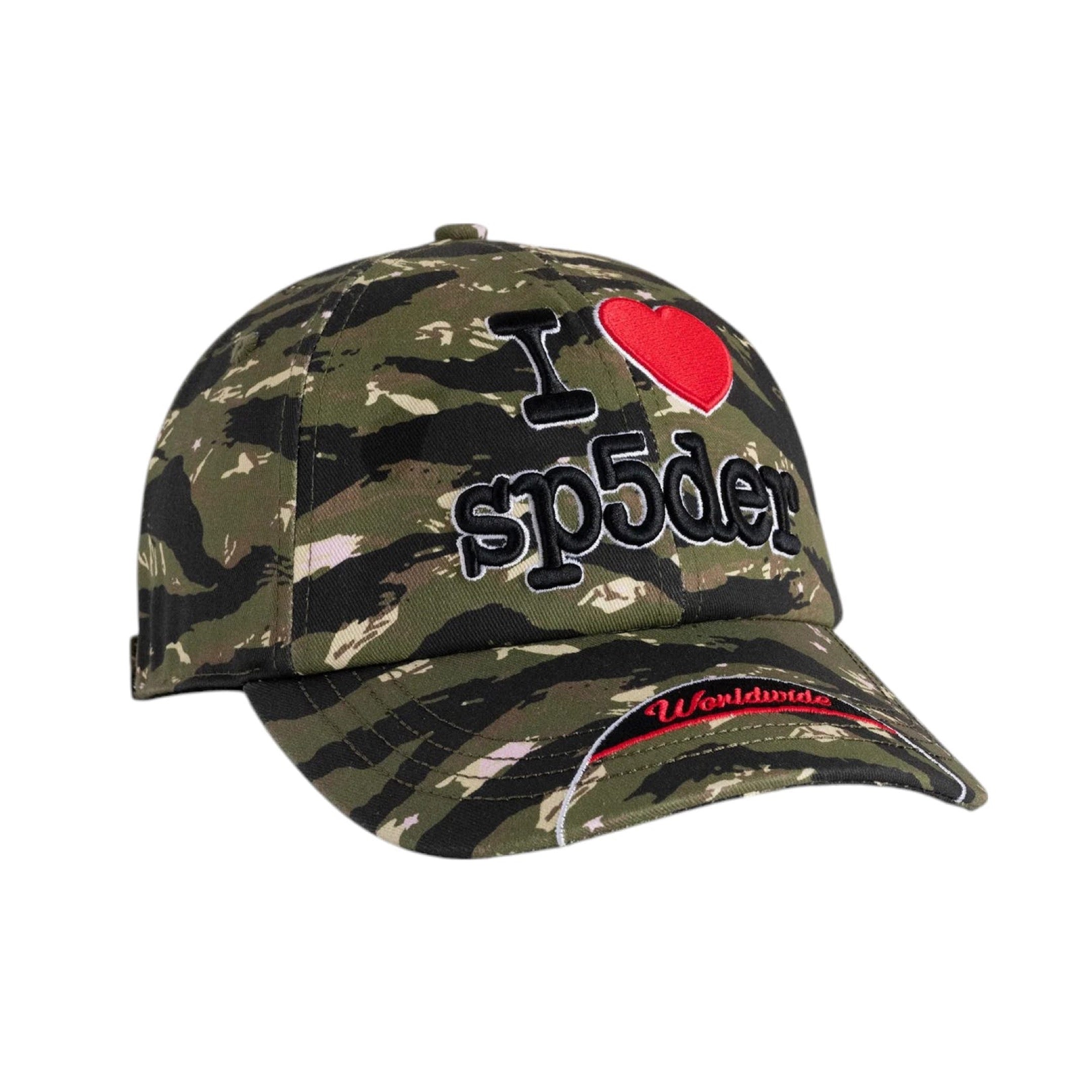 SP5DER SOUVENIR 6-PANEL HAT CAMO