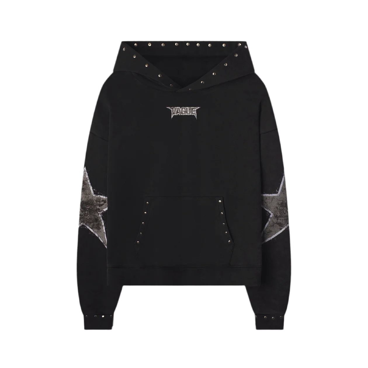 VAGUE STUDIOS STAR STUDDED HOODIE