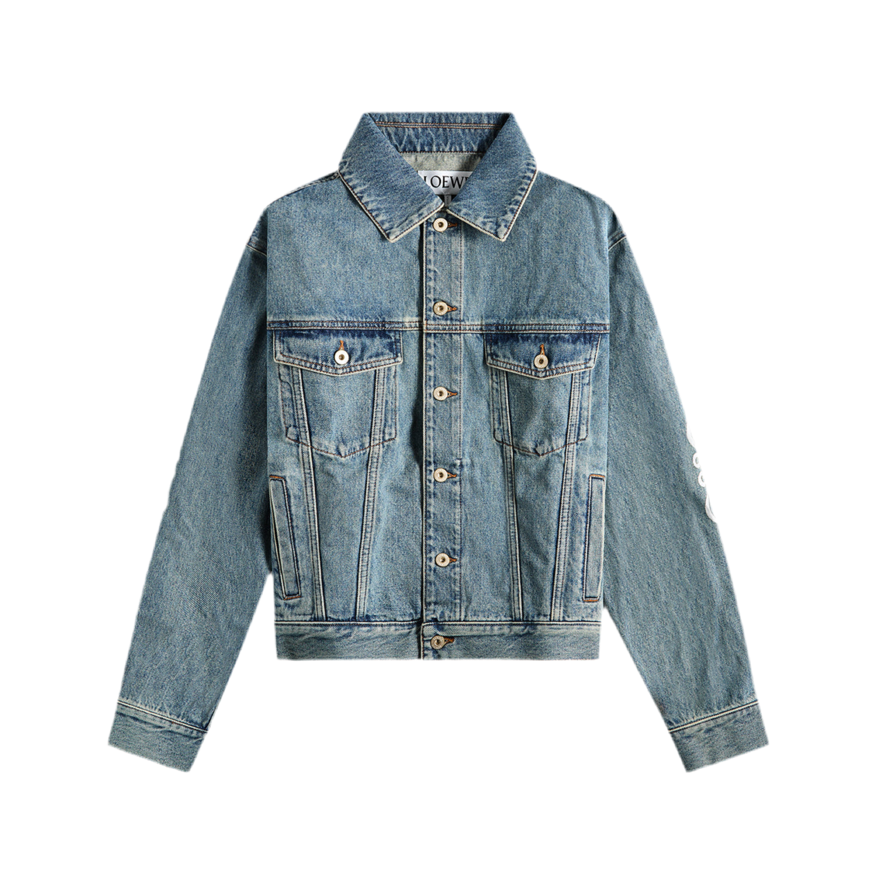 LOEWE Anagram Jacket Blue