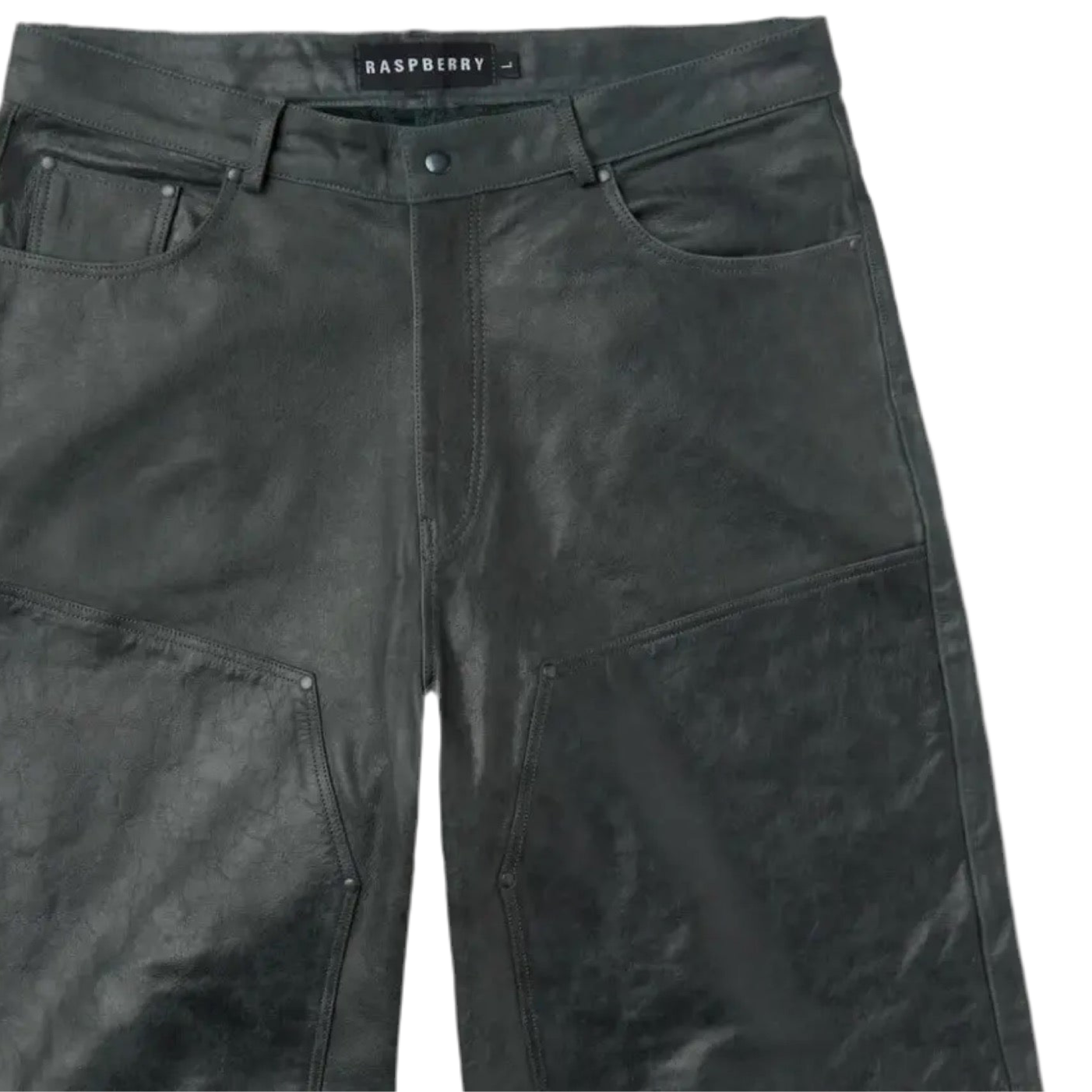 GV GALLERY RASPBERRY HILLS LEATHER JORTS