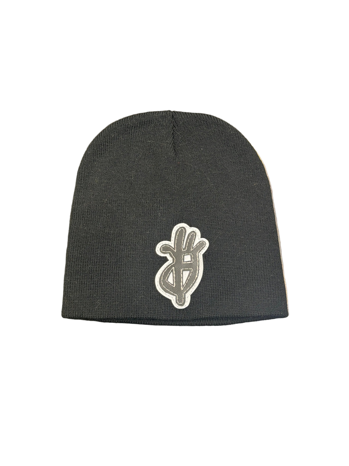 YKWYK Black Small Patch BEANIE