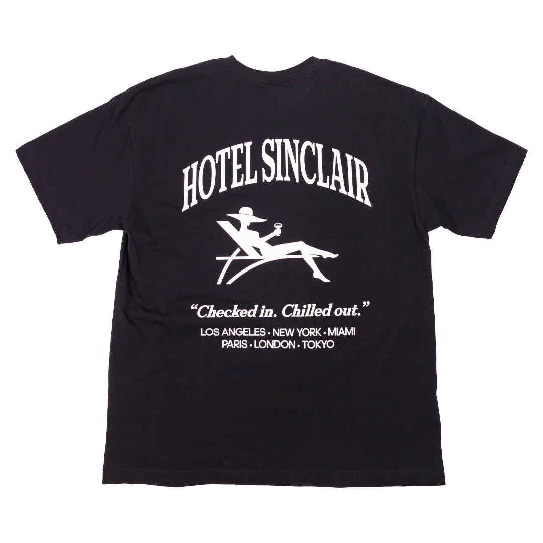 Sinclair Lounge Tee Black