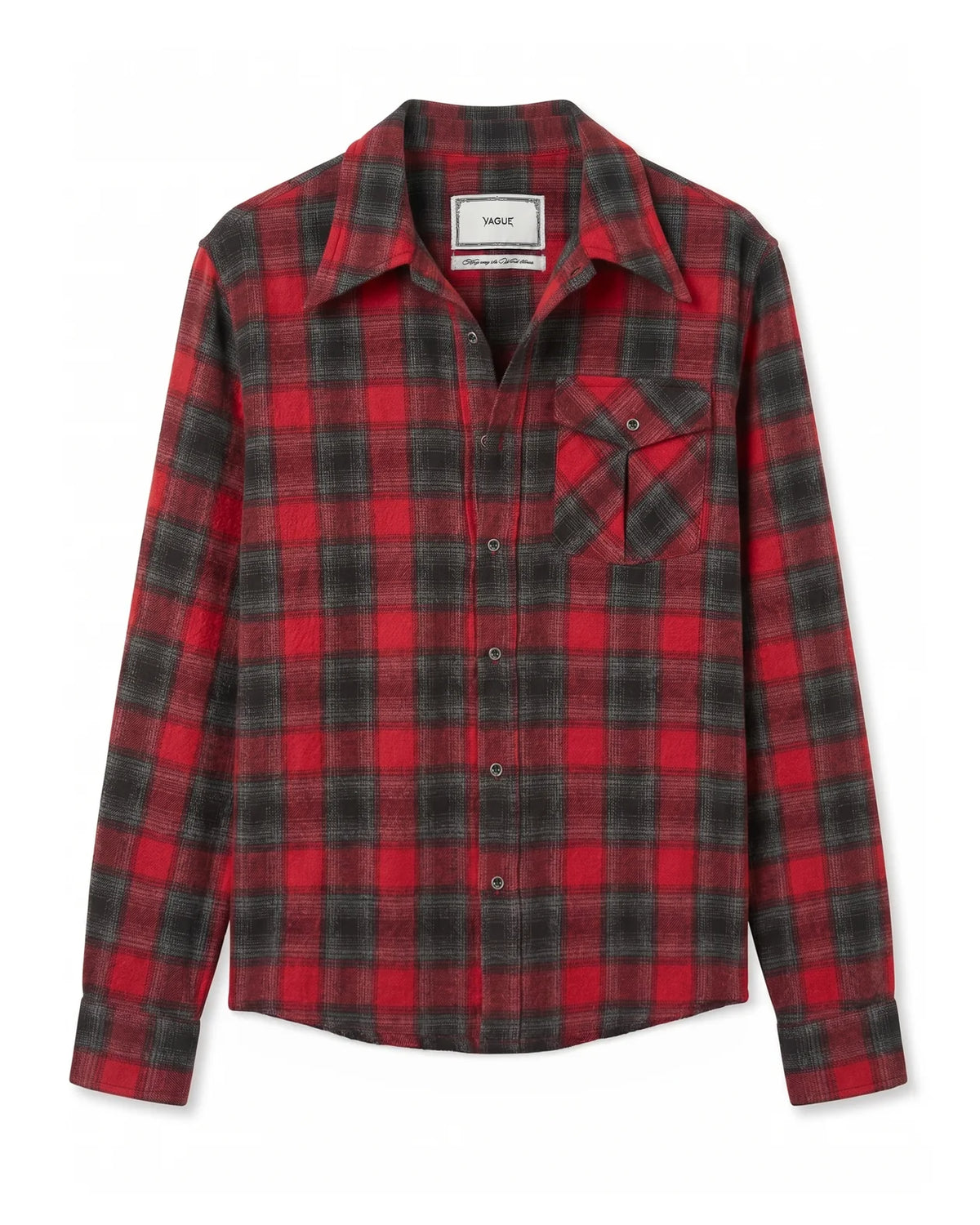 VAGUE BEATNIK FLANNEL Red