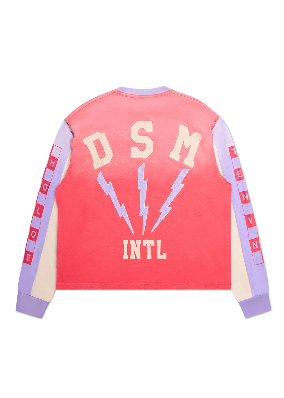 Diet Starts Monday Bolt Panel Long Sleeve Red/Purple