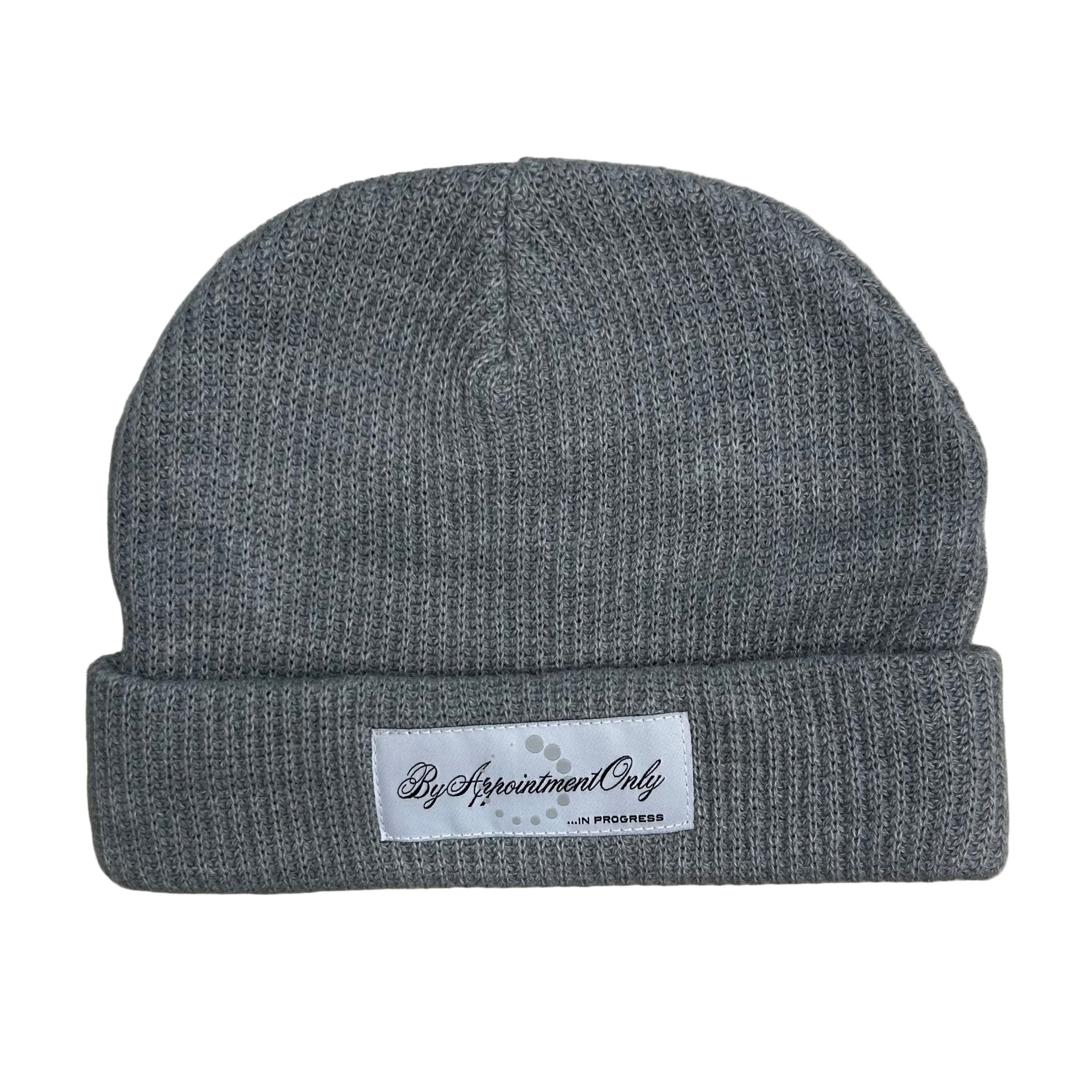 BY APPT ONLY GREY BEANIE
