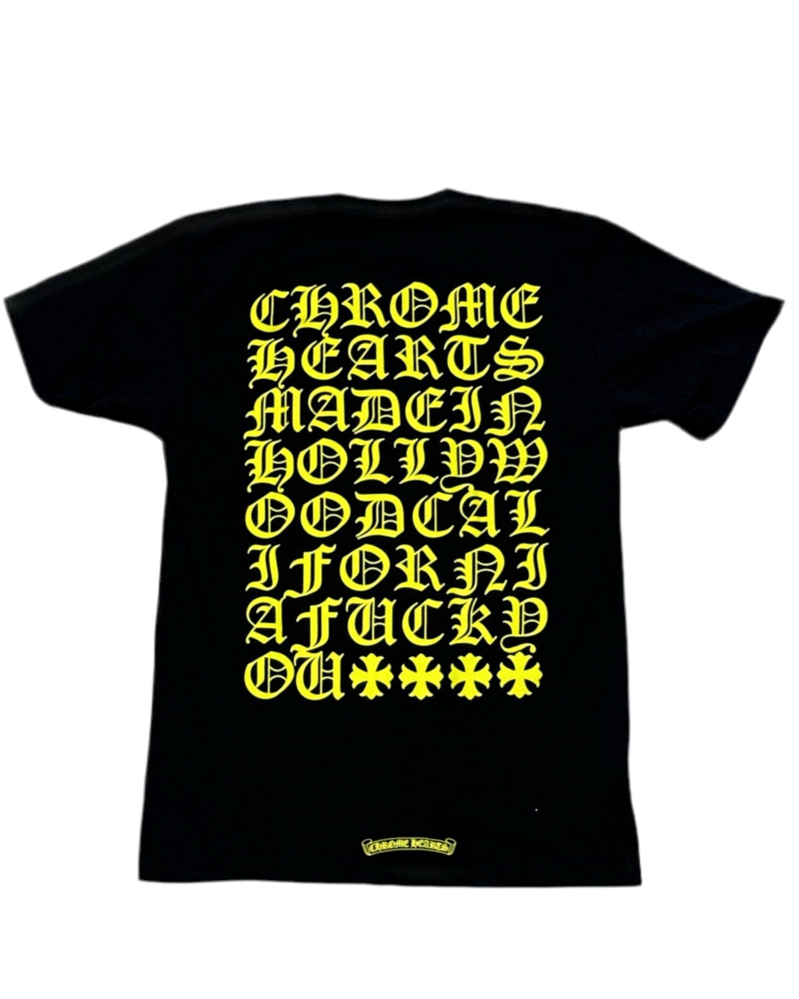 CHROME HEARTS - Shirt (Black/Neon Yellow)