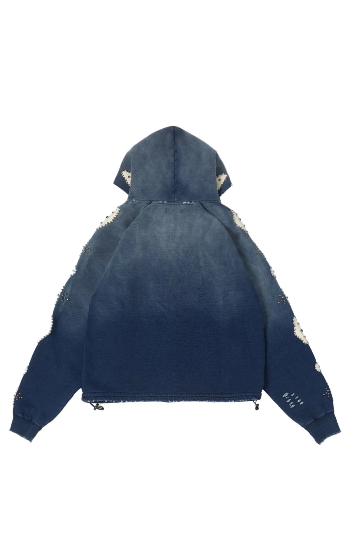 BLDG4 Falling Indigo Hoodie
