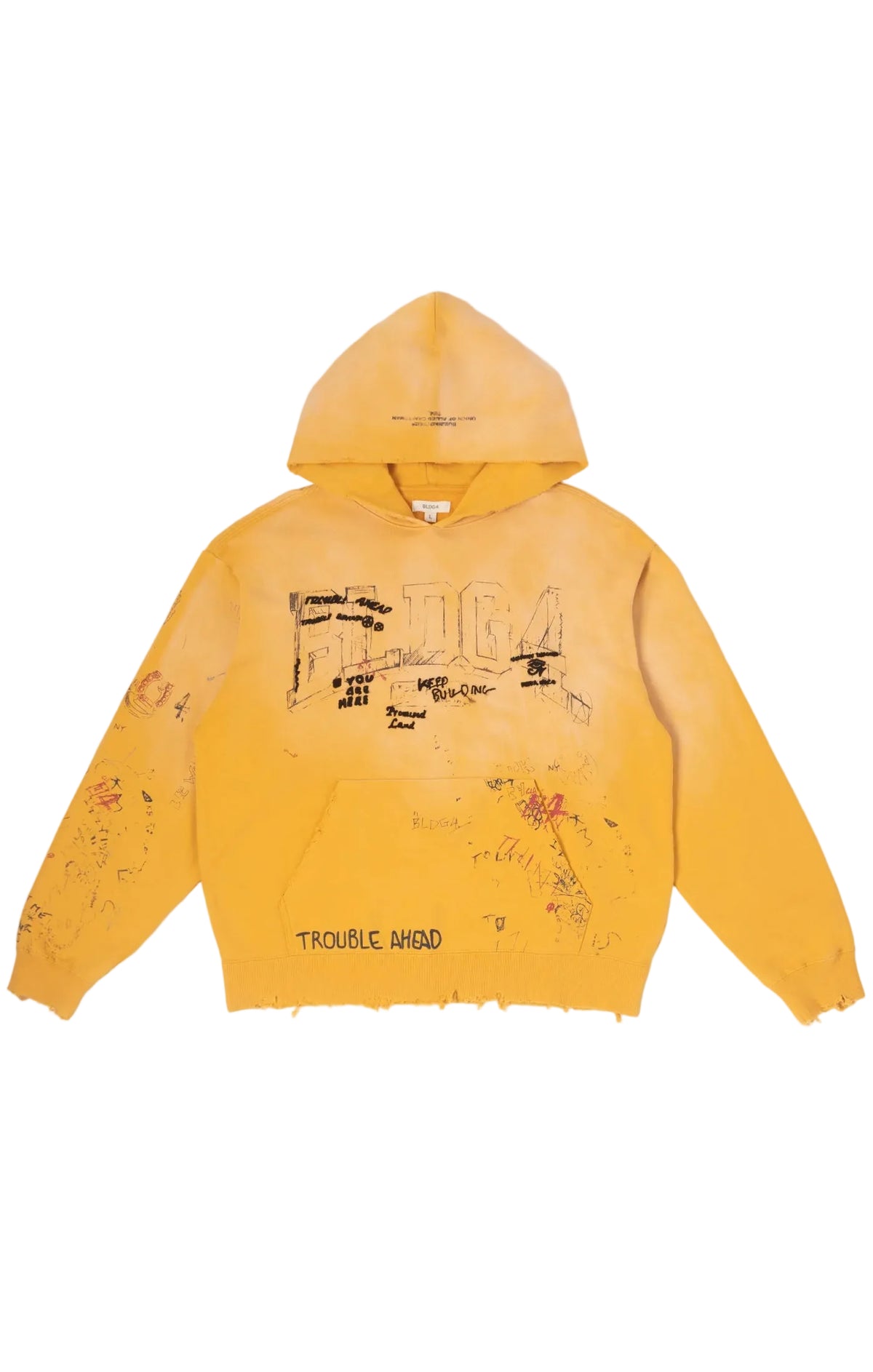 BLDG4 Tower Hoodie Golden Glow