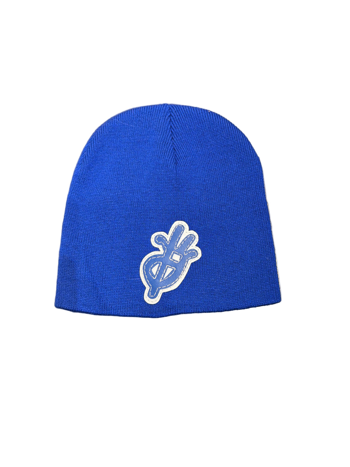 YKWYK Blue Small Patch BEANIE