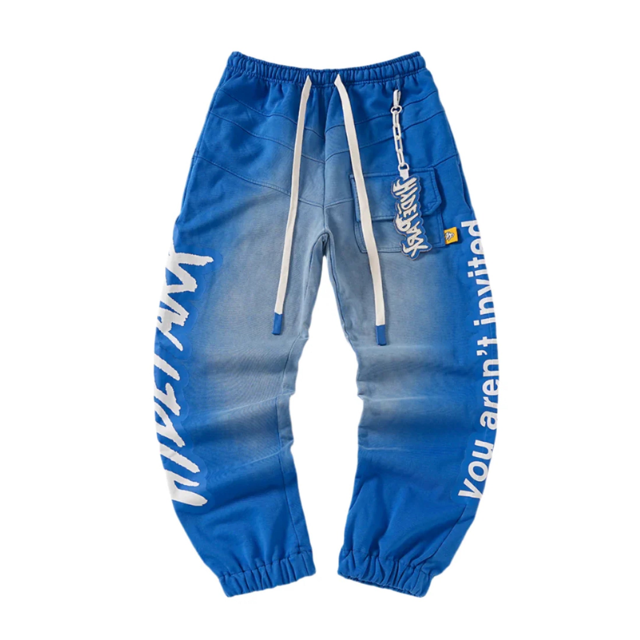 HYDEPARK DOUBLE VELOCITY JOGGERS BLUE