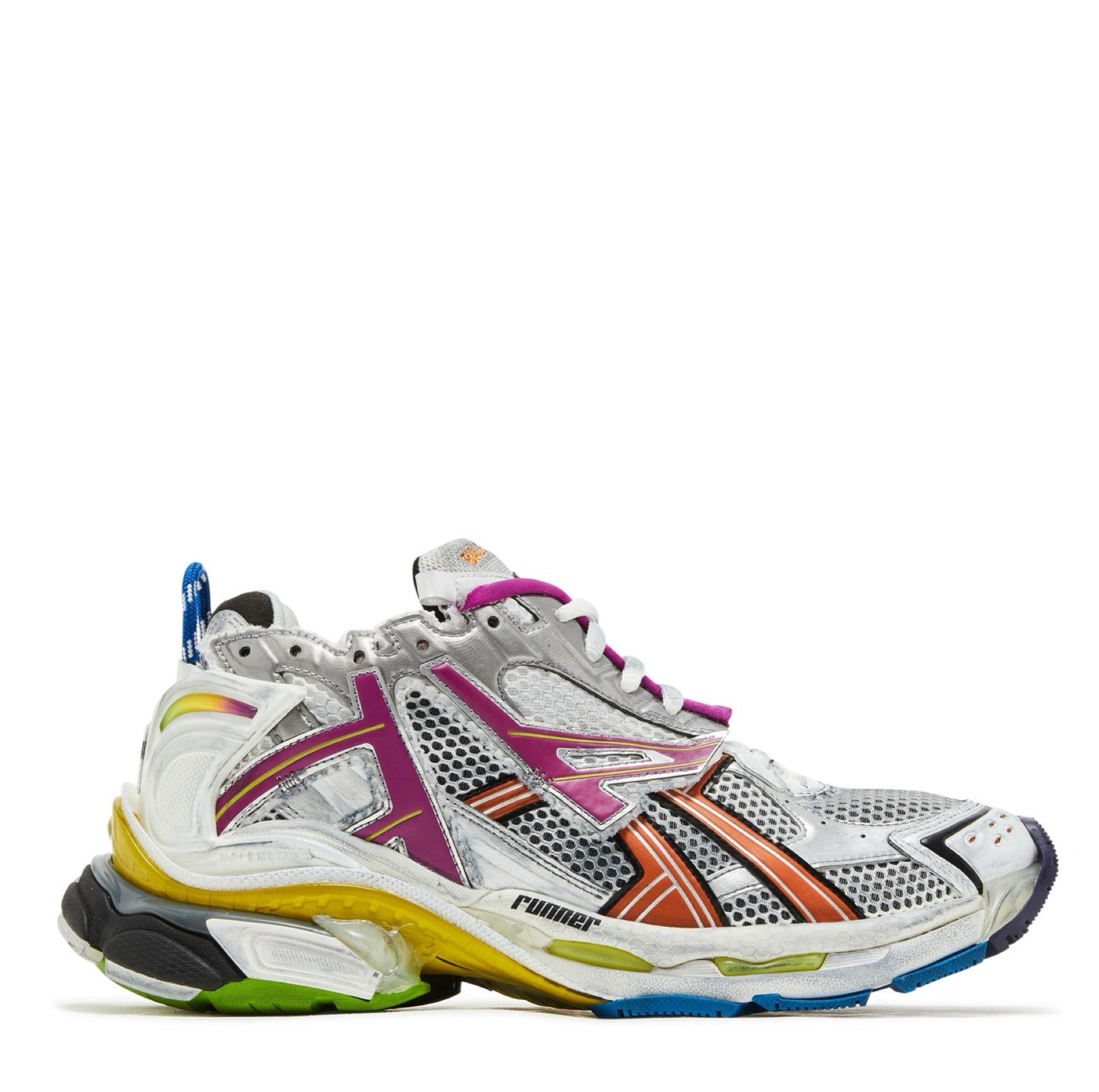 BALENCIAGA Runner Sneaker In Multicolor & Grey