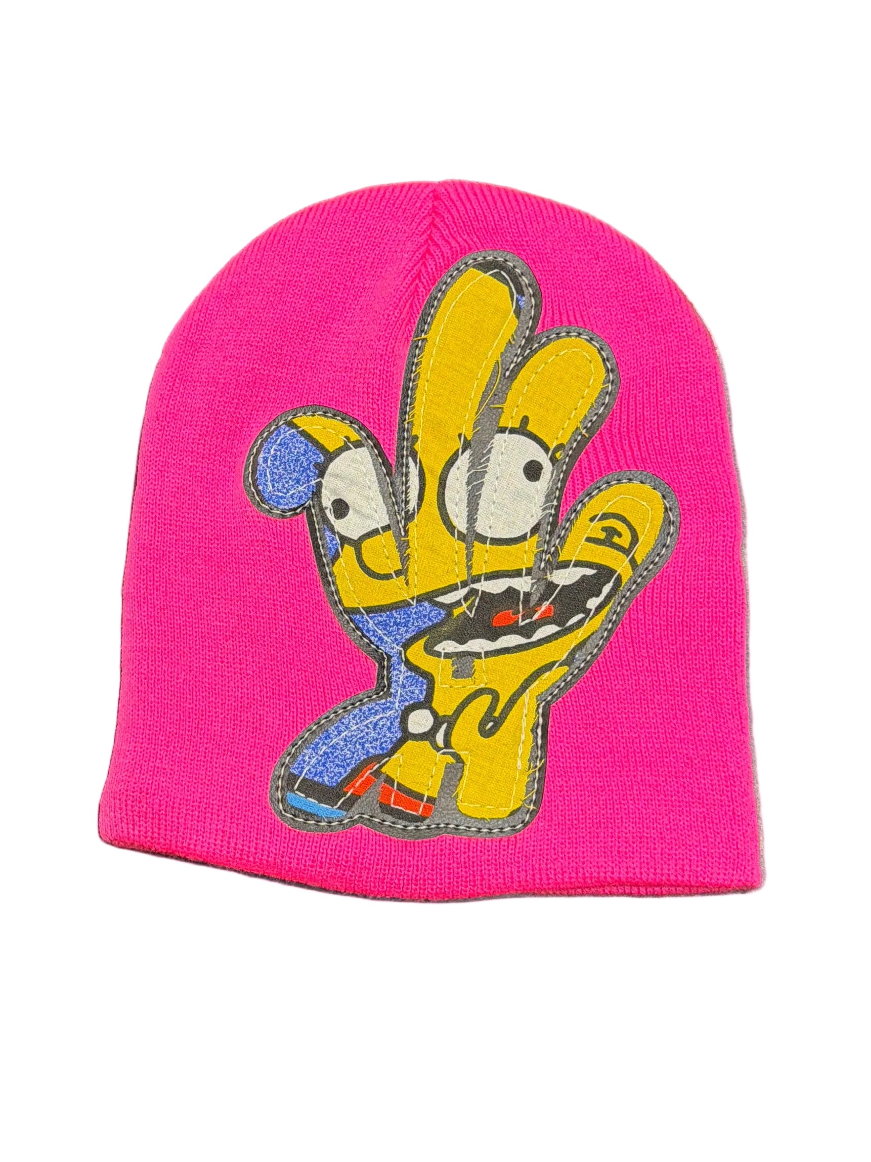 YKWYK COMIC BEANIE PINK