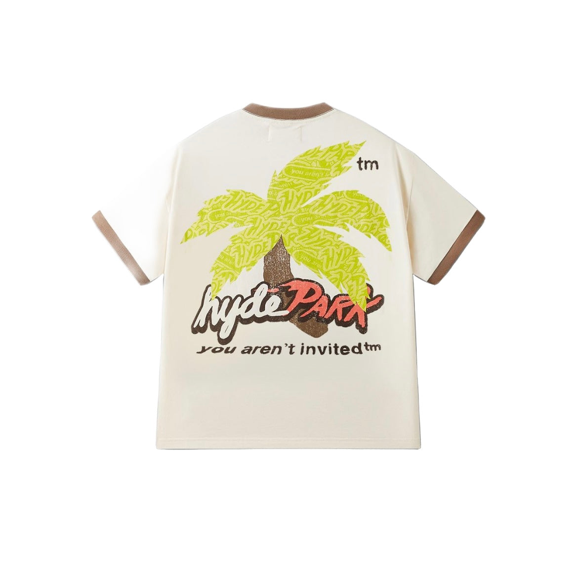 HYDE PARK PARADISE RINGER TEE WATERMELON