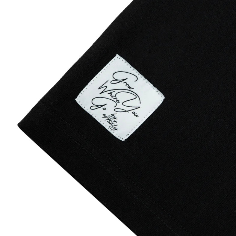 BY APPOINTMENT ONLY OASIS TEE PINK BLACK