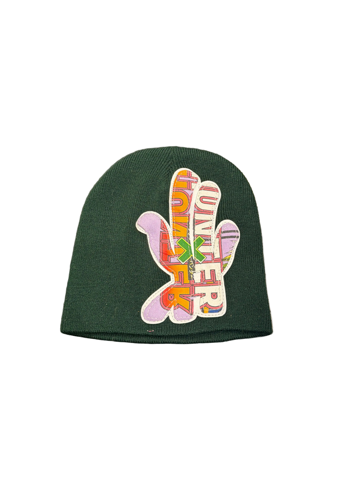 YKWYK BLACK COMIC Patch BEANIE